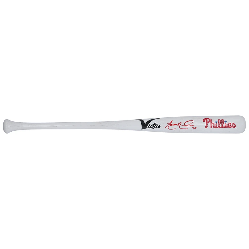 Aaron Nola Philadelphia Phillies Autographed Victus Team ID Mini Bat