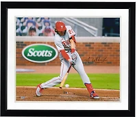 Alec Bohm Philadelphia Phillies Autographed 16" x 20" Hitting Photograph