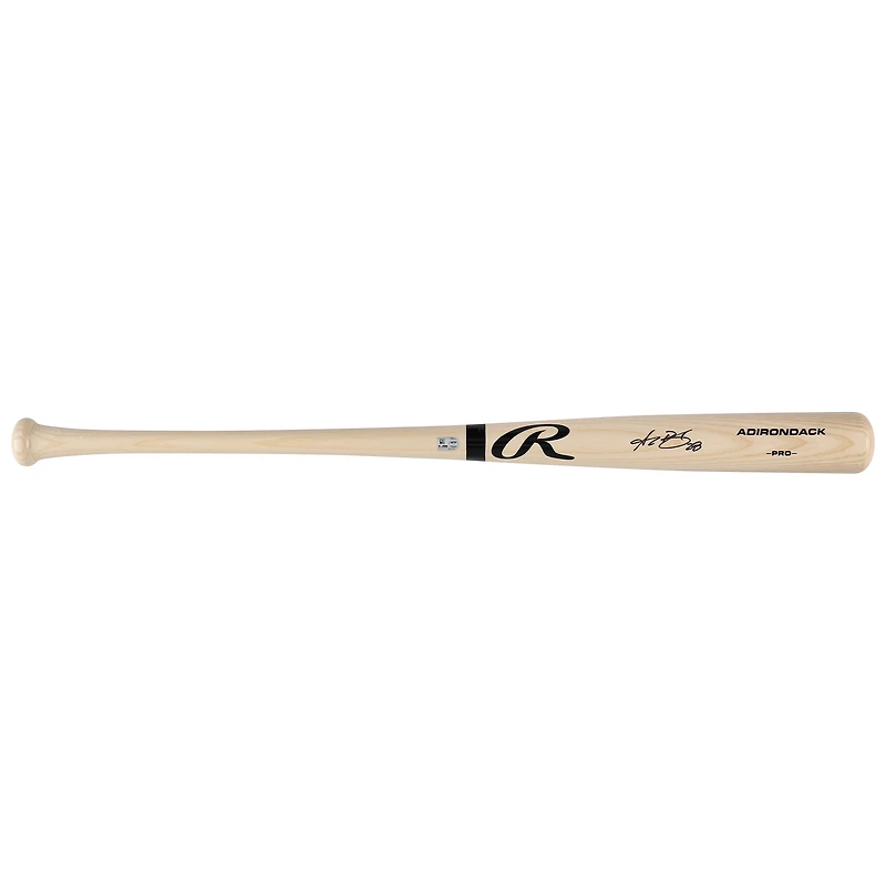 Alec Bohm Philadelphia Phillies Autographed Blonde Rawlings Pro Bat