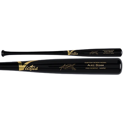 Alec Bohm Philadelphia Phillies Autographed Victus Engraved Pro Reserve Bat