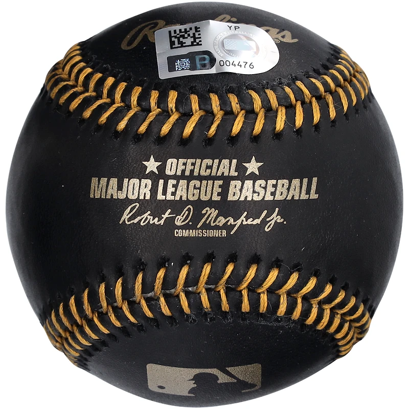 Andrew Painter Philadelphia Phillies Autographed Black Leather Baseball