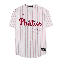 Andrew Painter Philadelphia Phillies Autographed White Nike Replica Jersey - Signed on Front