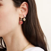 Ensemble de boucles d'oreilles créoles BaubleBar Philadelphia Phillies