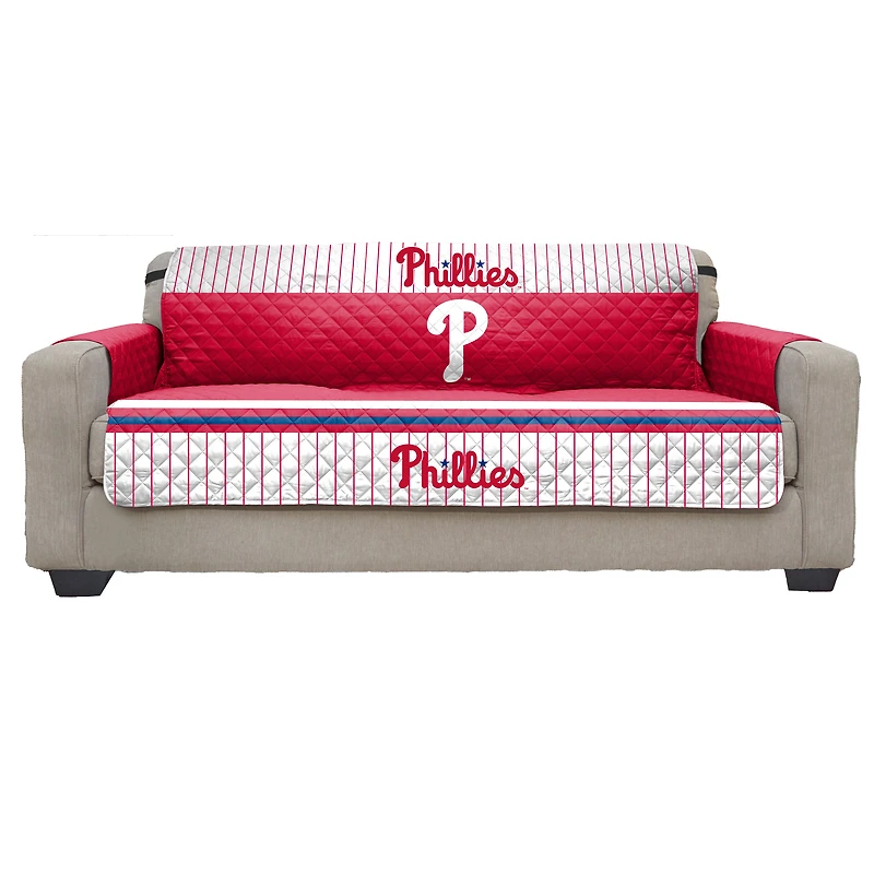 Housse de canapé bleue des Philadelphia Phillies