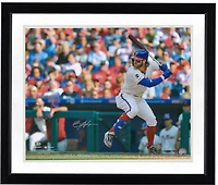Bryce Harper Philadelphia Phillies Autographed 16" x 20" Batting Stance in Cream Jersey Horizontal Photograph