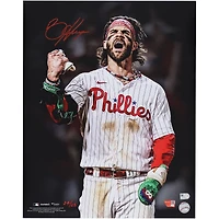 Photo dédicacée de Bryce Harper (Phillies de Philadelphie) - 40,6 x 50,8 cm (édition limitée à 25 exemplaires)
