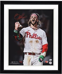 Bryce Harper Philadelphia Phillies Autographed 16" x 20" Unleashed Photograph - Limited Edition of 25