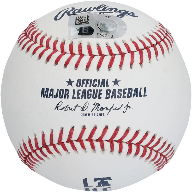 Bryce Harper Philadelphia Phillies Autographed 2024 City Connect Baseball with "Ring The Bell" Inscription