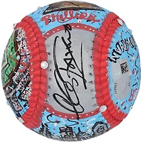 Bryce Harper Philadelphia Phillies Autographed Baseball with "Ring The Bell" Inscription - Art by Charles Fazzino - HH98507492