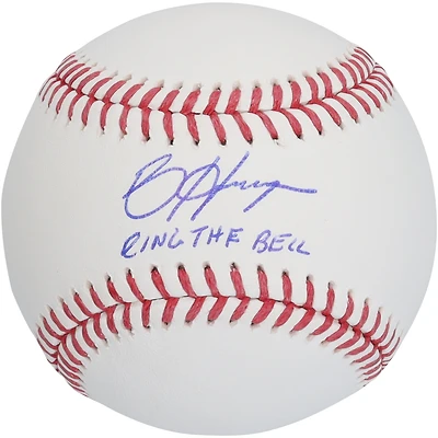 Bryce Harper Philadelphia Phillies Autographed Baseball with "Ring The Bell" Inscription