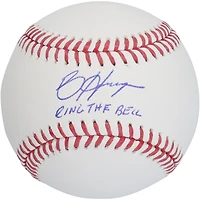 Bryce Harper Philadelphia Phillies Autographed Baseball with "Ring The Bell" Inscription