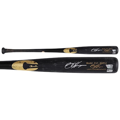 Bryce Harper Philadelphia Phillies Autographed Game-Used Chandler Bat from the 2025 MLB Season