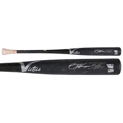 Bryce Harper Philadelphia Phillies Autographed Game-Used Black Victus Bat from the 2025 MLB Season - NR81043341