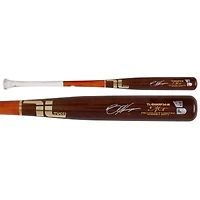 Bryce Harper Philadelphia Phillies Autographed Game-Used Brown/Orange Tucci Bat from the 2025 MLB Season - HH98516163