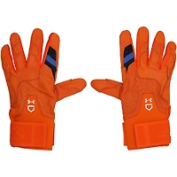 Bryce Harper Philadelphia Phillies Autographed Game-Used Orange Under Armour Batting Gloves from the 2025 MLB Season - HH98516192-93