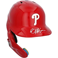 Bryce Harper Philadelphia Phillies Autographed Game-Used Red Batting Helmet from the 2025 MLB Season 