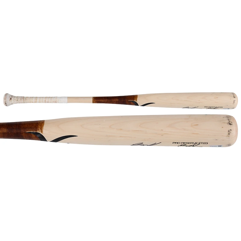 Bryce Harper Philadelphia Phillies Autographed Game-Used Tan Victus Bat from the 2025 MLB Season 