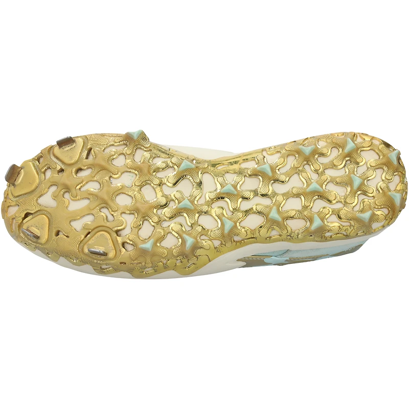 Crampons Under Armour turquoise portés en match par Bryce Harper (Phillies de Philadelphie) lors de la saison 2025 de la MLB - HH98516208-09