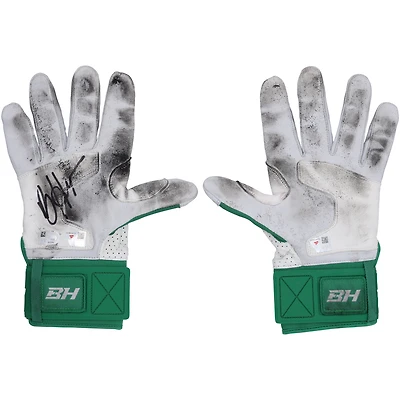 Bryce Harper Philadelphia Phillies Autographed Game-Used / Under Armour Batting Gloves from the 2025 MLB Season