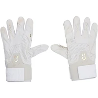 Gants de frappe blancs Under Armour autographiés par Bryce Harper (Philadelphie Phillies) lors de la saison 2025 de la MLB - HH98516200-01