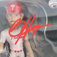 Figurine en vinyle de 15 cm (6 pouces) autographiée par Bryce Harper, joueur des Phillies de Philadelphie (série GameChangers 1).