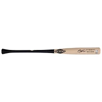 Bryce Harper Philadelphia Phillies Autographed Player-Issued Tan/Black Old Hickory Bat from the 2025 MLB Season 