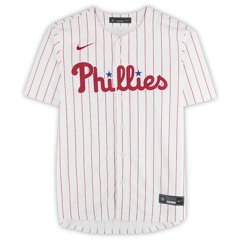 Bryce Harper Philadelphia Phillies Autographed White Nike Limited Jersey