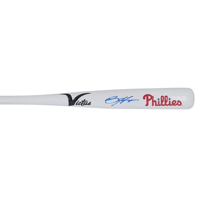 Bryce Harper Philadelphia Phillies Autographed White Victus Mini Bat