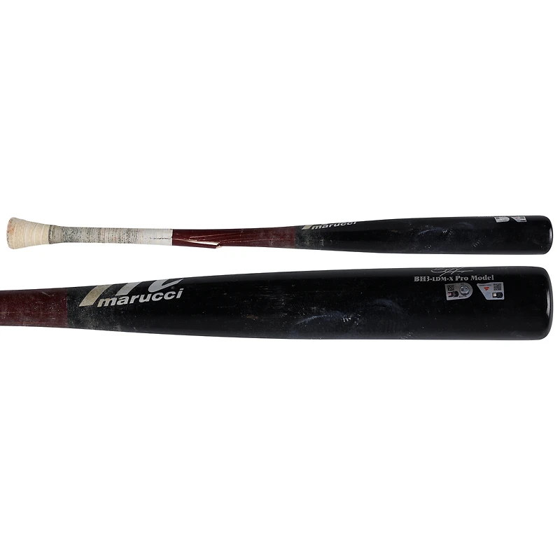 Bryce Harper Philadelphia Phillies Game-Used Black and Red Marucci Broken Bat vs. Toronto Blue Jays on June 4, 2025