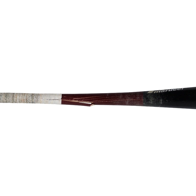 Bryce Harper Philadelphia Phillies Game-Used Black and Red Marucci Broken Bat vs. Toronto Blue Jays on June 4, 2025