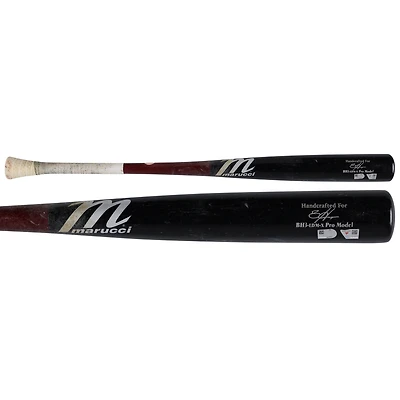 Bryce Harper Philadelphia Phillies Game-Used Black and Red Marucci Broken Bat vs. Toronto Blue Jays on June 4, 2025