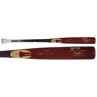Bryce Harper Philadelphia Phillies Game-Used Red Chandler Bat vs. Los Angeles Dodgers on April 6, 2025