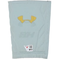 Bryce Harper Philadelphia Phillies Game-Used Teal Under Armour Wristband from the 2025 MLB Season 