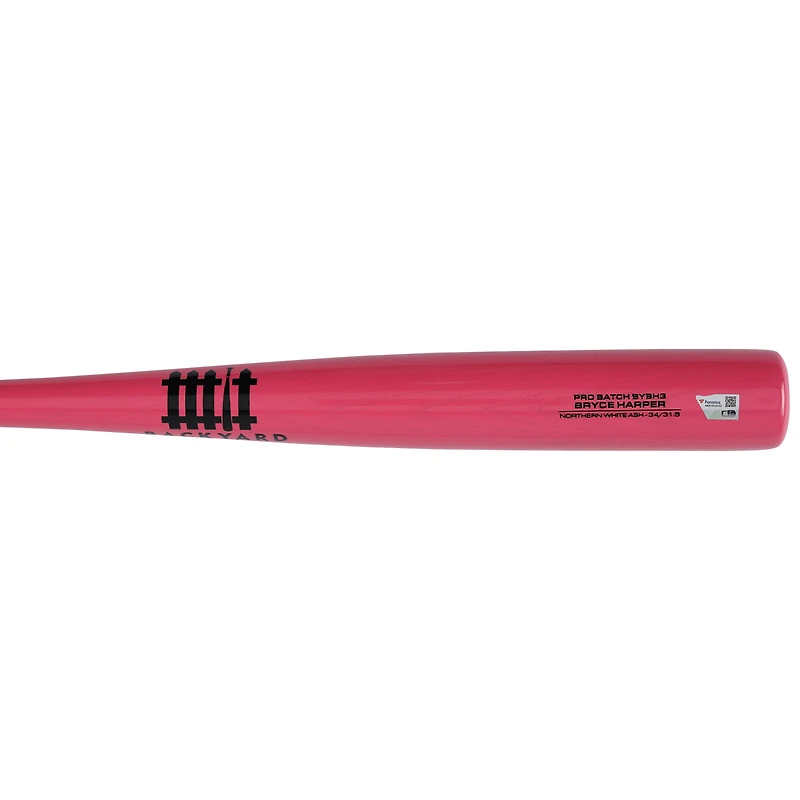 Bryce Harper Philadelphia Phillies Player-Issued Pink Backyard Bat from the 2025 MLB Season