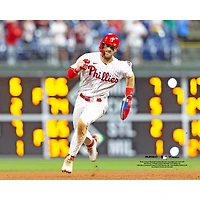 Photographie non signée de Bryce Harper, point gagnant des Phillies Philadelphie contre les Orioles