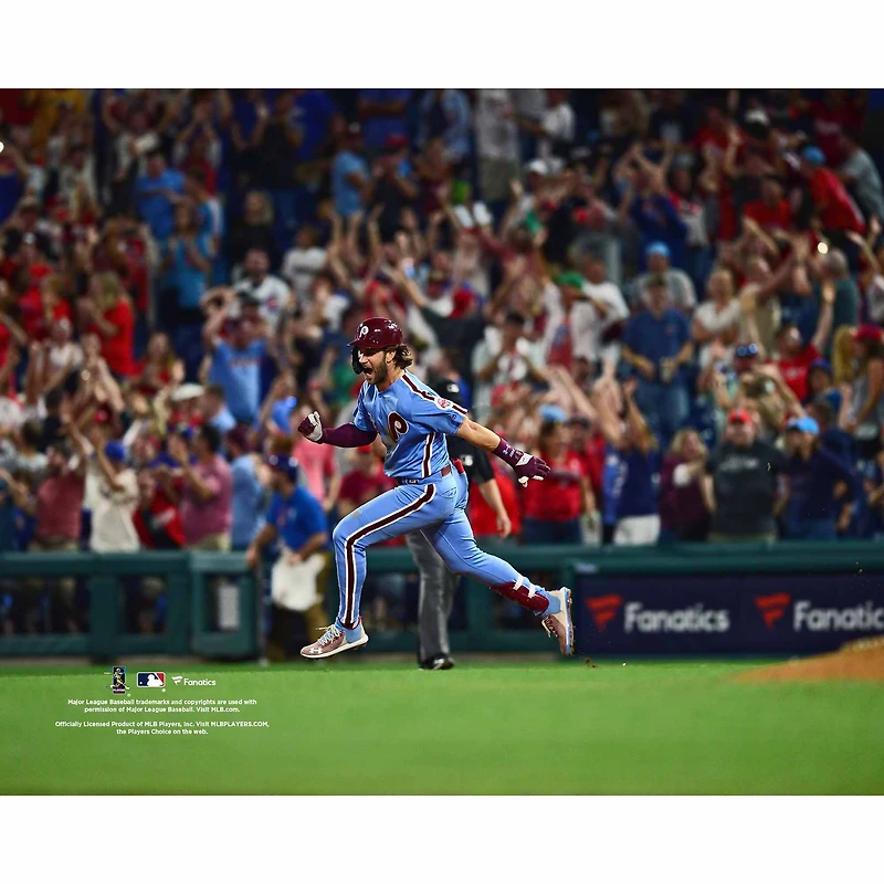 Photographie non signée de Bryce Harper lors du Grand Chelem des Phillies Philadelphie