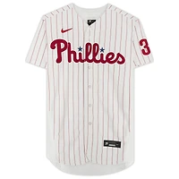 Maillot authentique Nike autographié par Bryce Harper (Phillies de Philadelphie) avec inscription « 21 NL MVP »