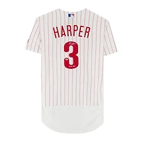 Maillot authentique Nike autographié par Bryce Harper (Phillies de Philadelphie) avec inscription « 21 NL MVP »