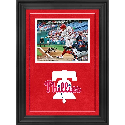 Photographie encadrée de luxe autographiée de Bryson Stott des Philadelphia Phillies 8" x 10"