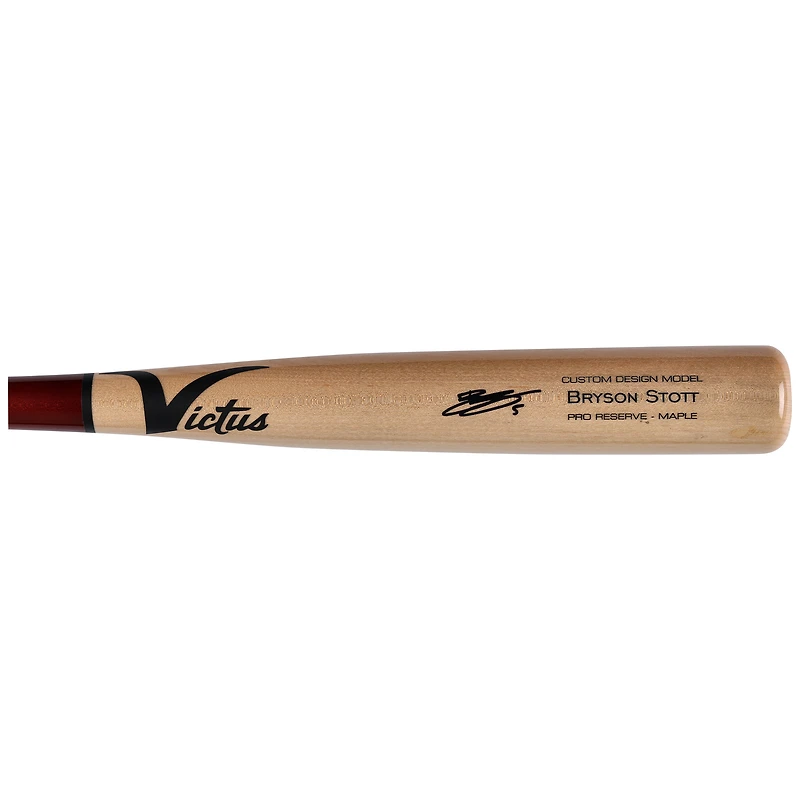 Bâton de jeu Victus autographié par Bryson Stott des Phillies de Philadelphie