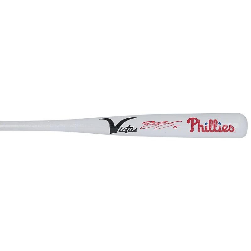 Bryson Stott Philadelphia Phillies Autographed White Victus Team Mini Bat