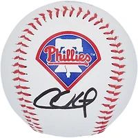 Logo autographié 2010 de Chase Utley des Philadelphia Phillies