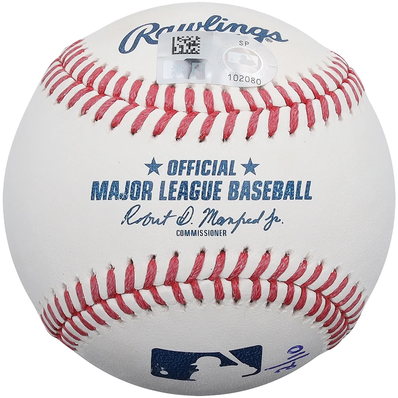 Chase Utley Philadelphia Phillies Autographed Baseball with Multiple Inscriptions