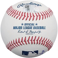 Chase Utley Philadelphia Phillies Autographed Baseball with Multiple Inscriptions