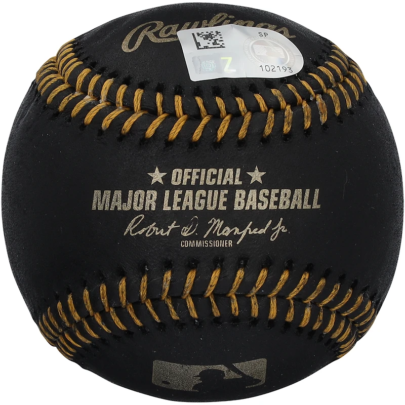 Chase Utley Philadelphia Phillies Autographed Black Leather Baseball