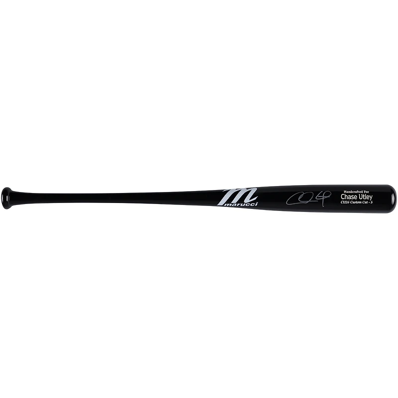 Batte de baseball Marucci autographiée par Chase Utley des Philadelphia Phillies
