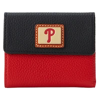 Portefeuille à rabat pour cartes de crédit Dooney & Bourke Philadelphia Phillies