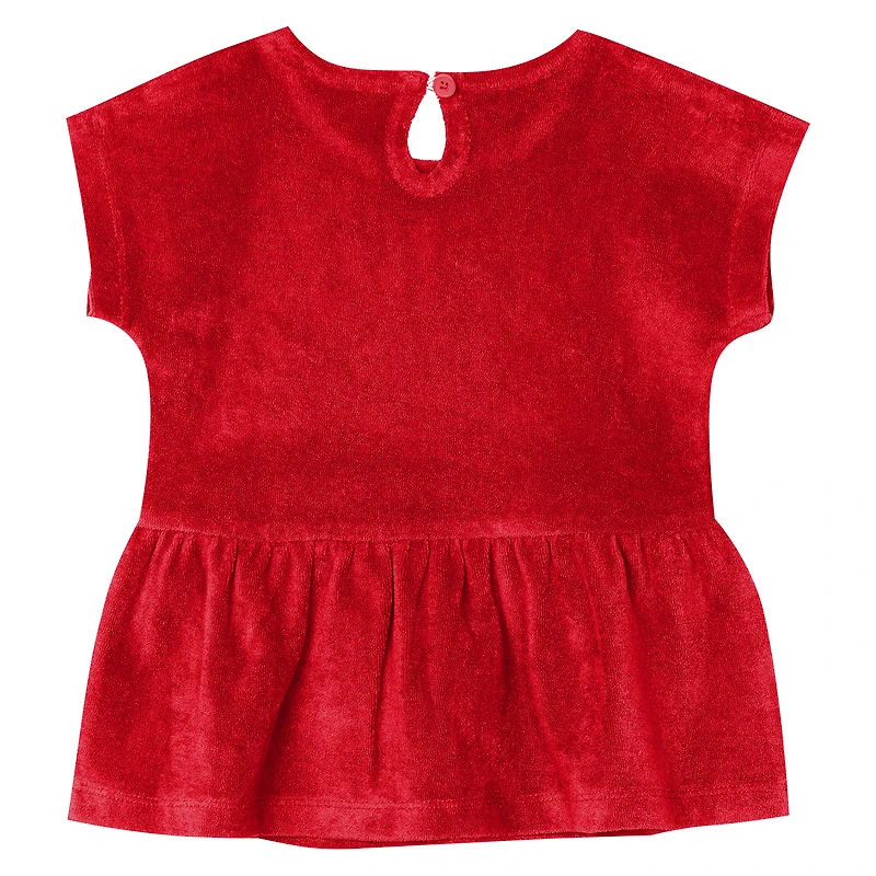 Ensemble haut et short rouge Philadelphia Phillies pour filles d'âge préscolaire Outerstuff