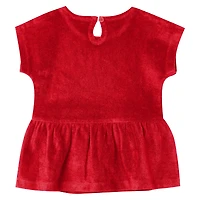 Ensemble haut et short rouge Philadelphia Phillies pour filles d'âge préscolaire Outerstuff
