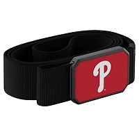 Groove Life Black Philadelphia Phillies Belt with Team Color Buckle
